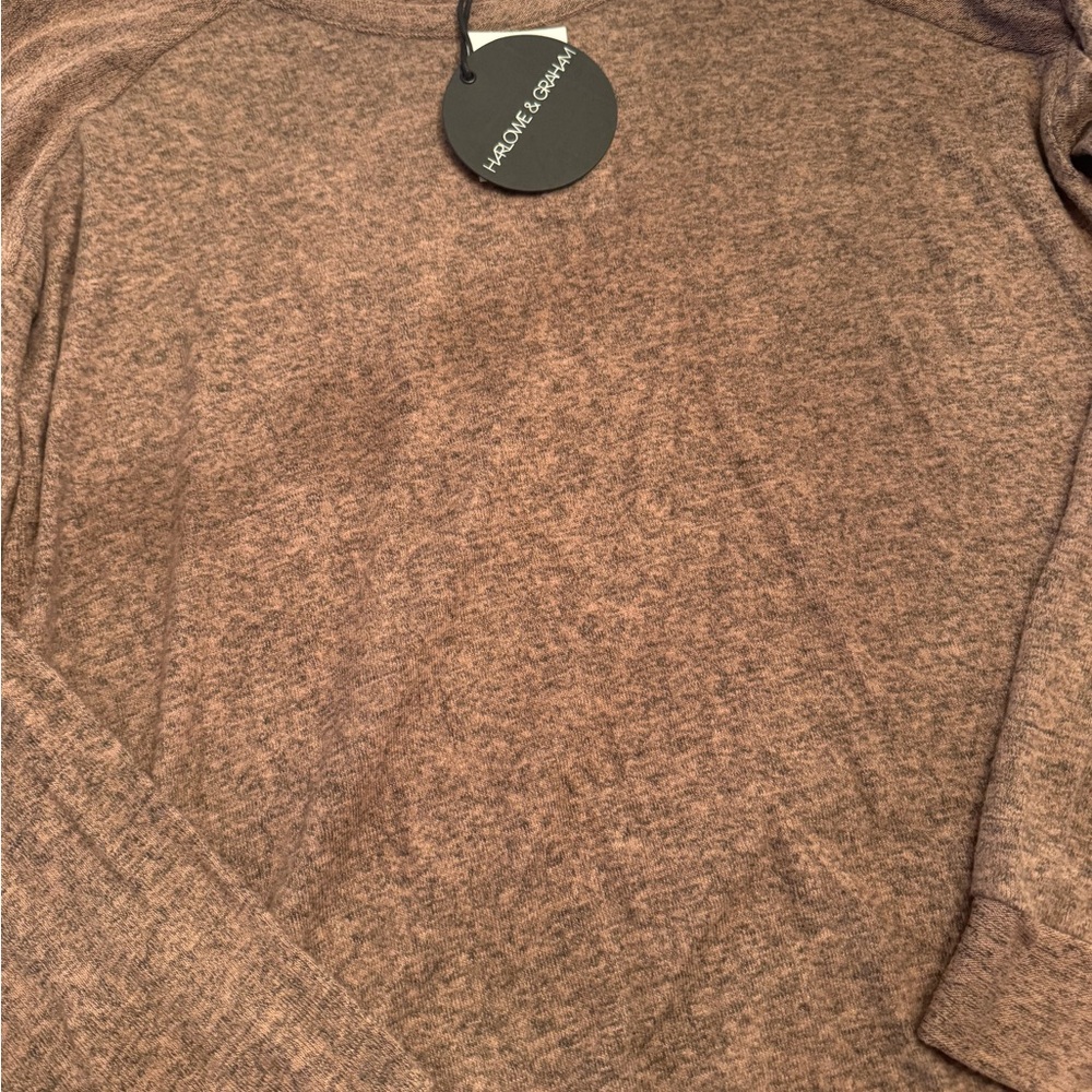 Madewell Brown Long Sleeve Top
